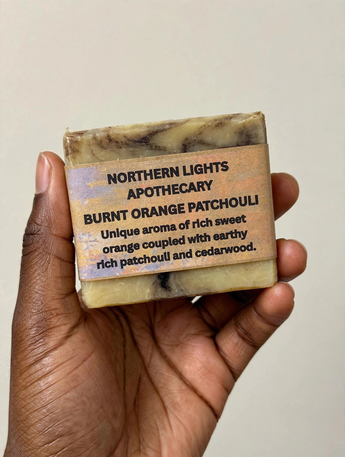 Burnt Orange Patchouli Bar Soap
