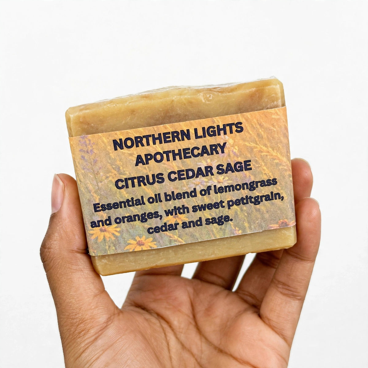 Citrus Cedar Sage Bar Soap