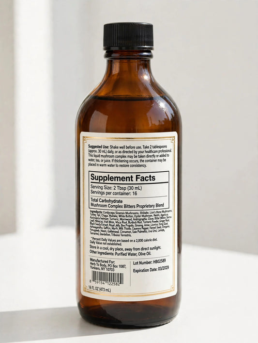 Mushroom Complex Bitters