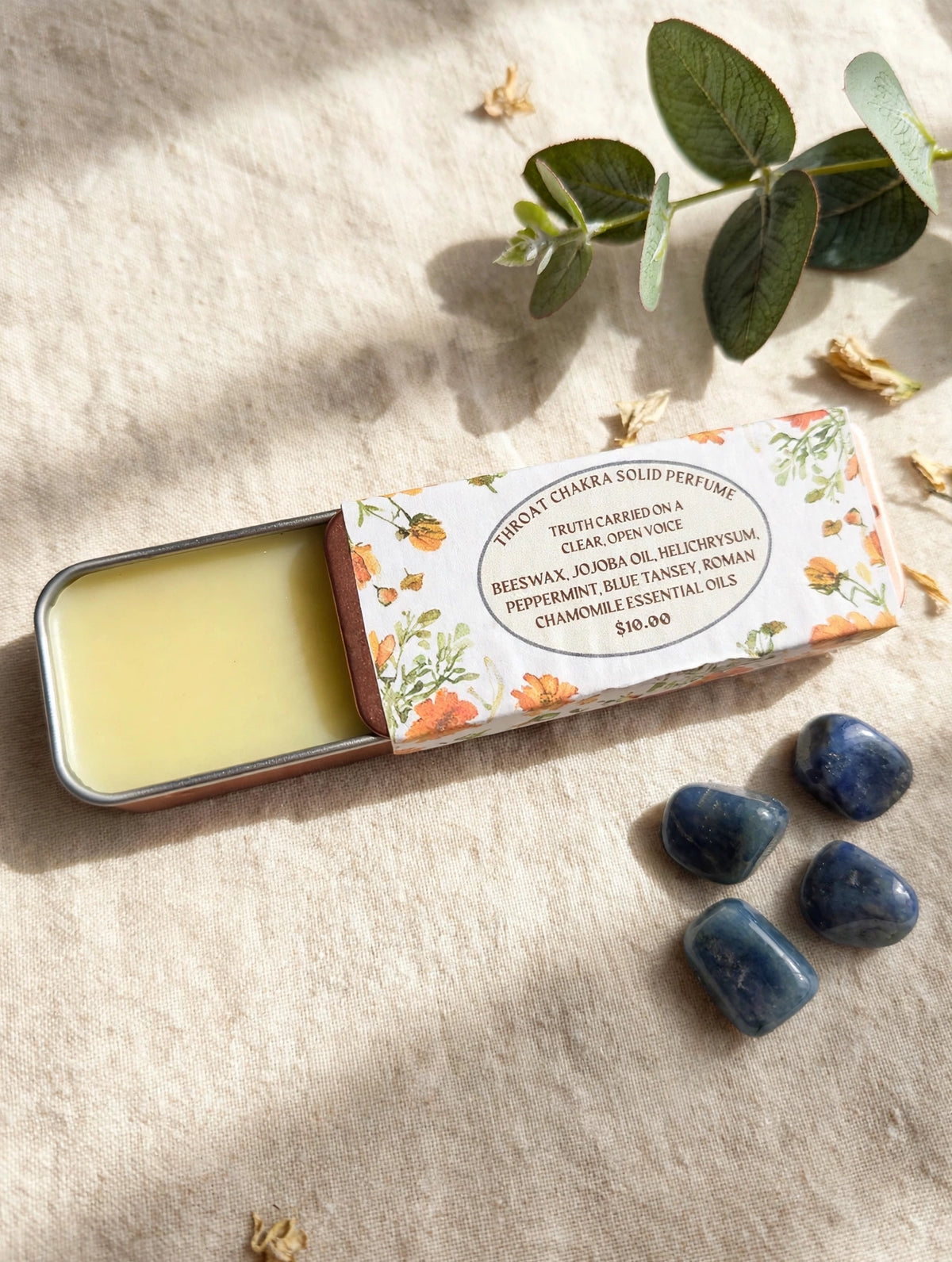 Throat Chakra - Solid Perfume