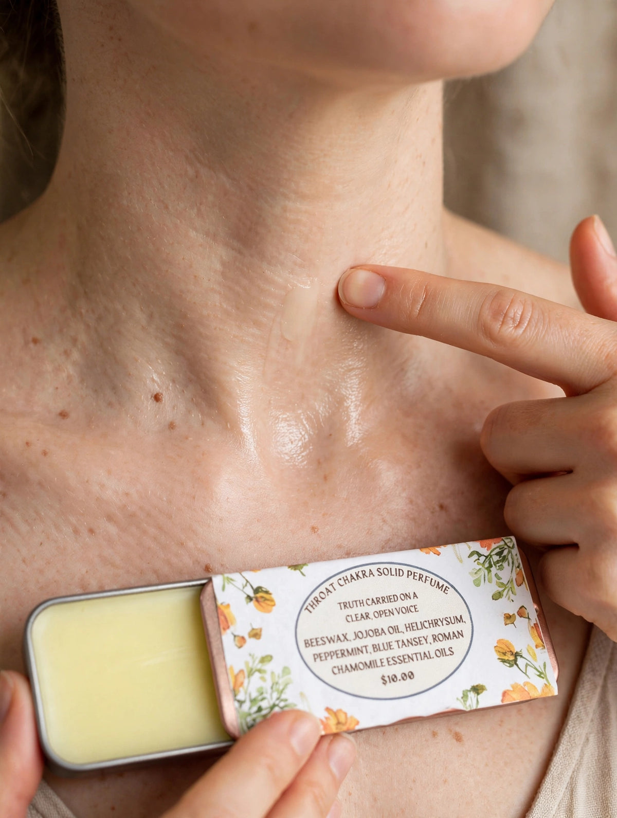 Throat Chakra - Solid Perfume