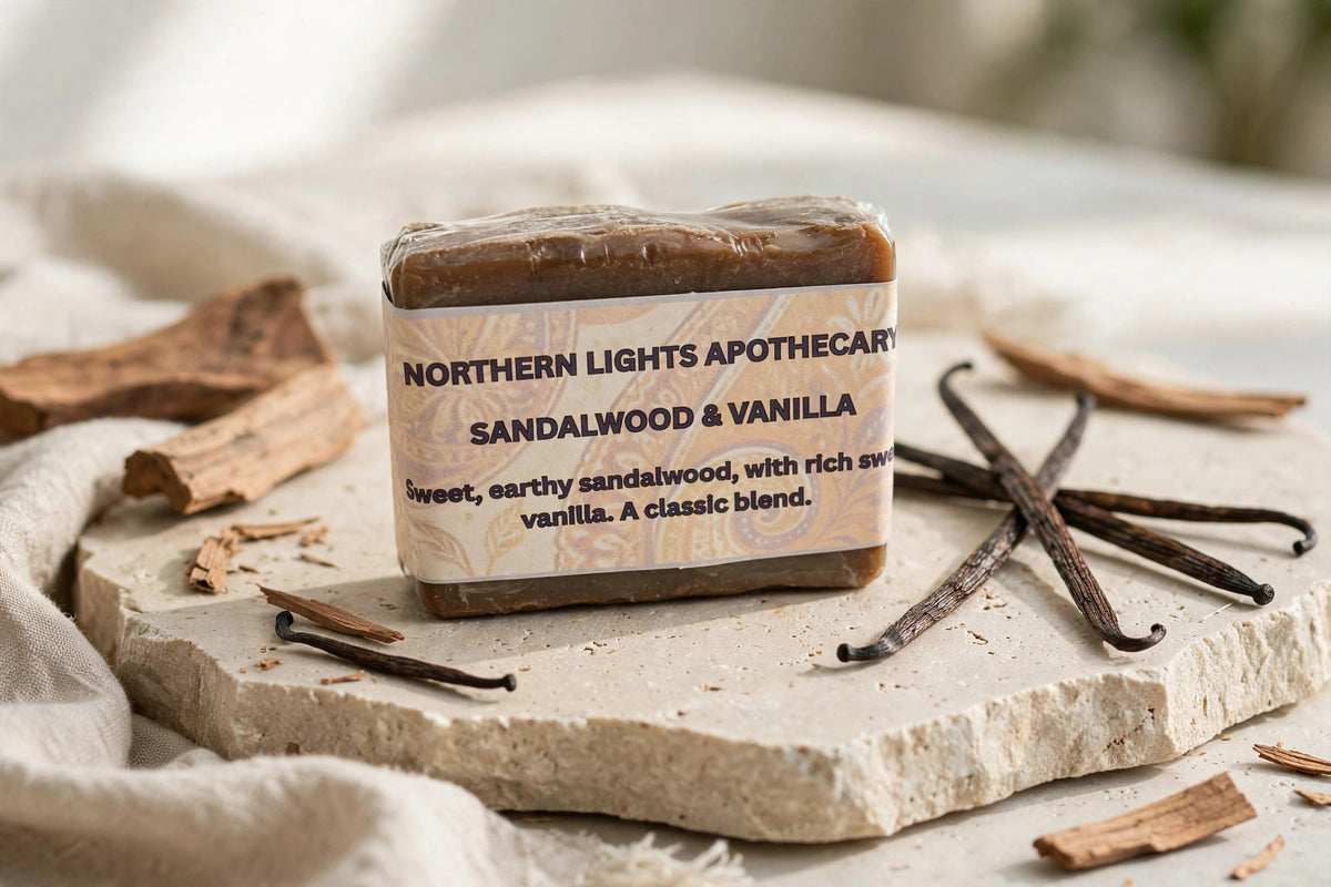 Sandalwood & Vanilla Bar Soap