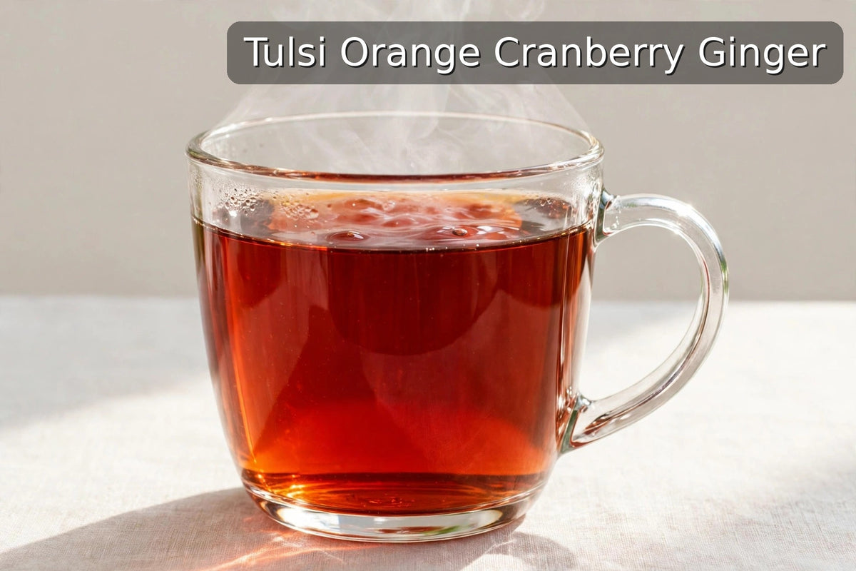 Tulsi Orange Cranberry Ginger