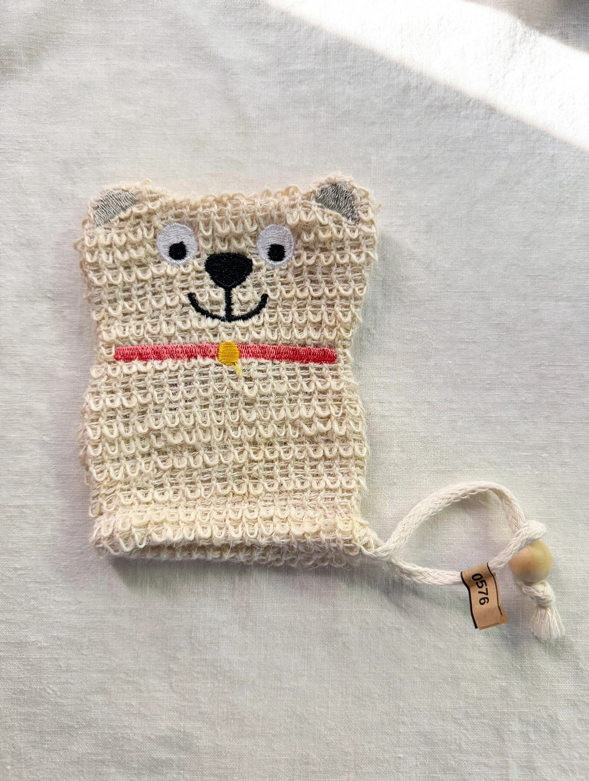 Bear Sisal Soap Bag