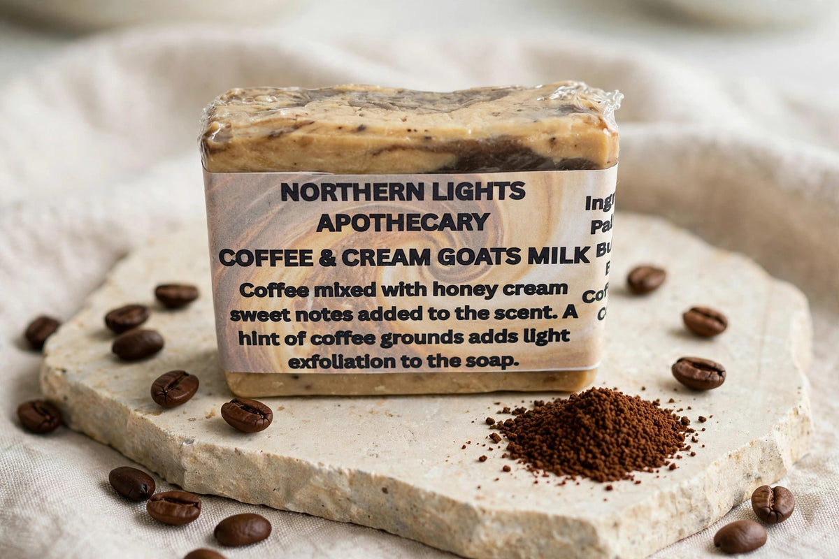 Coffee & Cream GOATS MILK Bar Soap