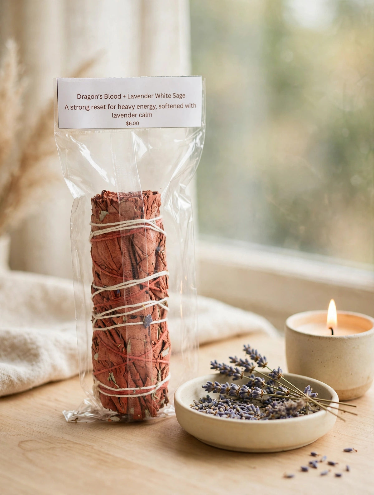 Dragon's Blood + Lavender White Sage