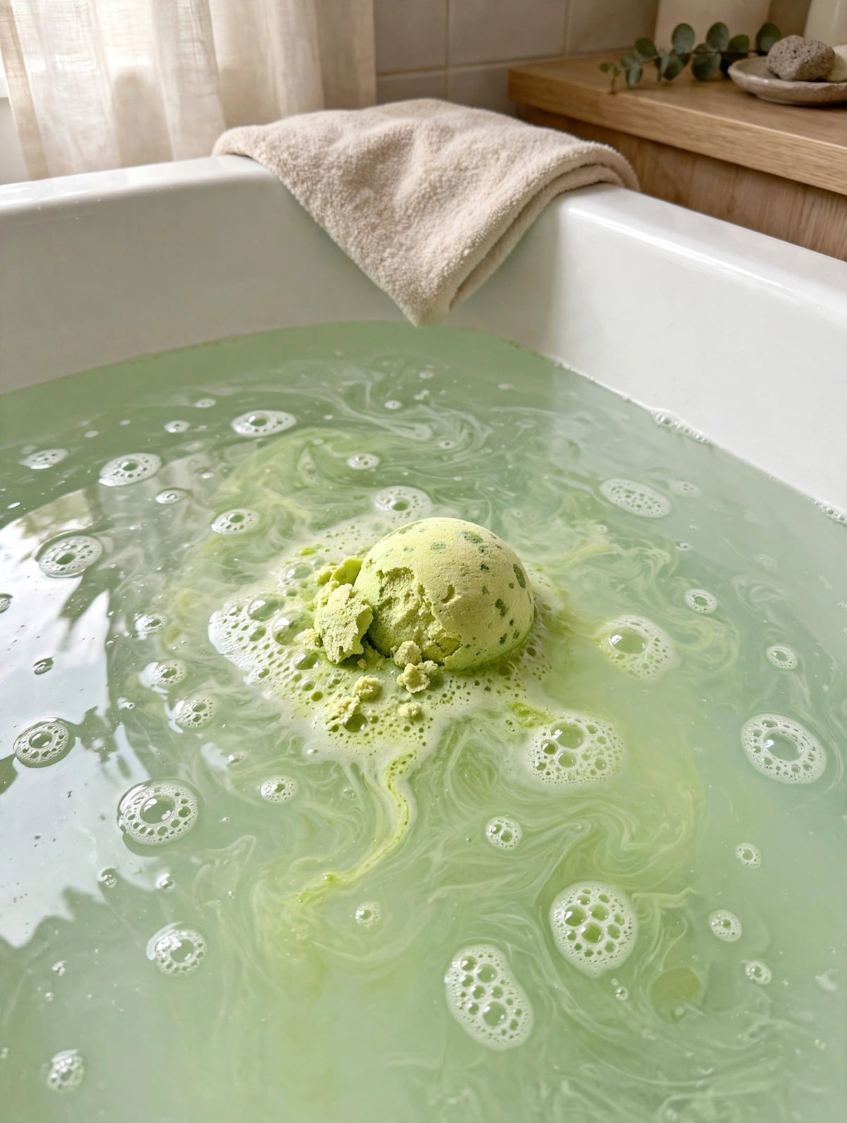 Large Bath Bomb - Coconut Island