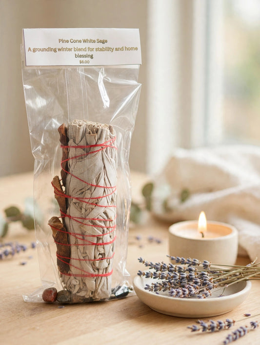Pine Cone & White Sage