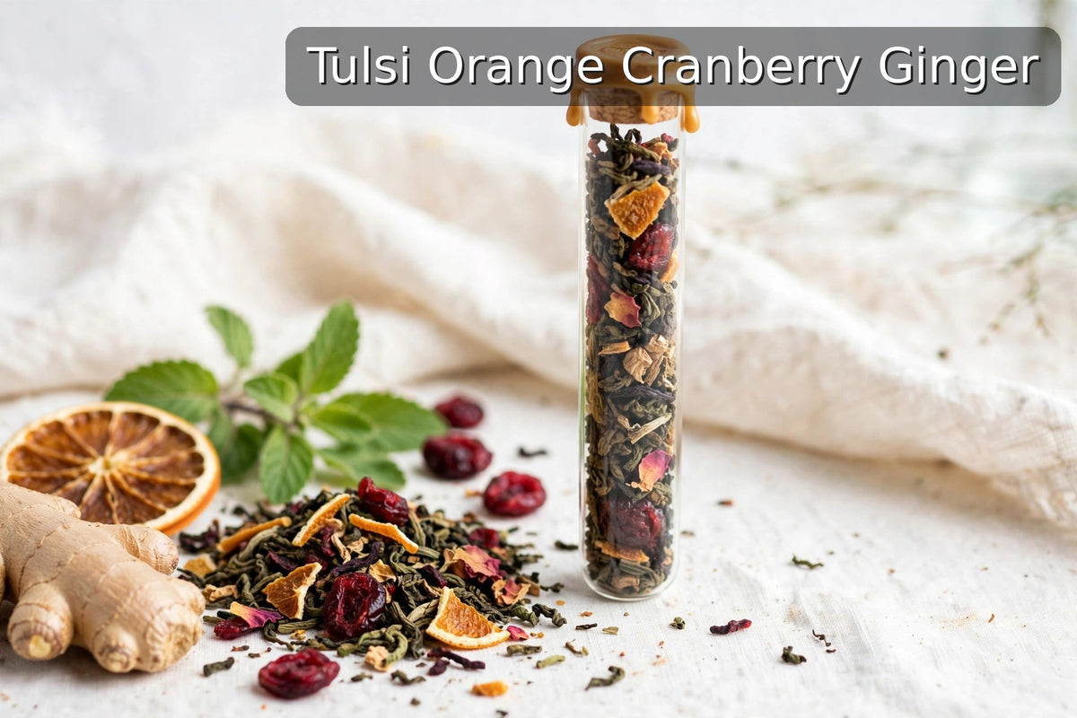 Tulsi Orange Cranberry Ginger